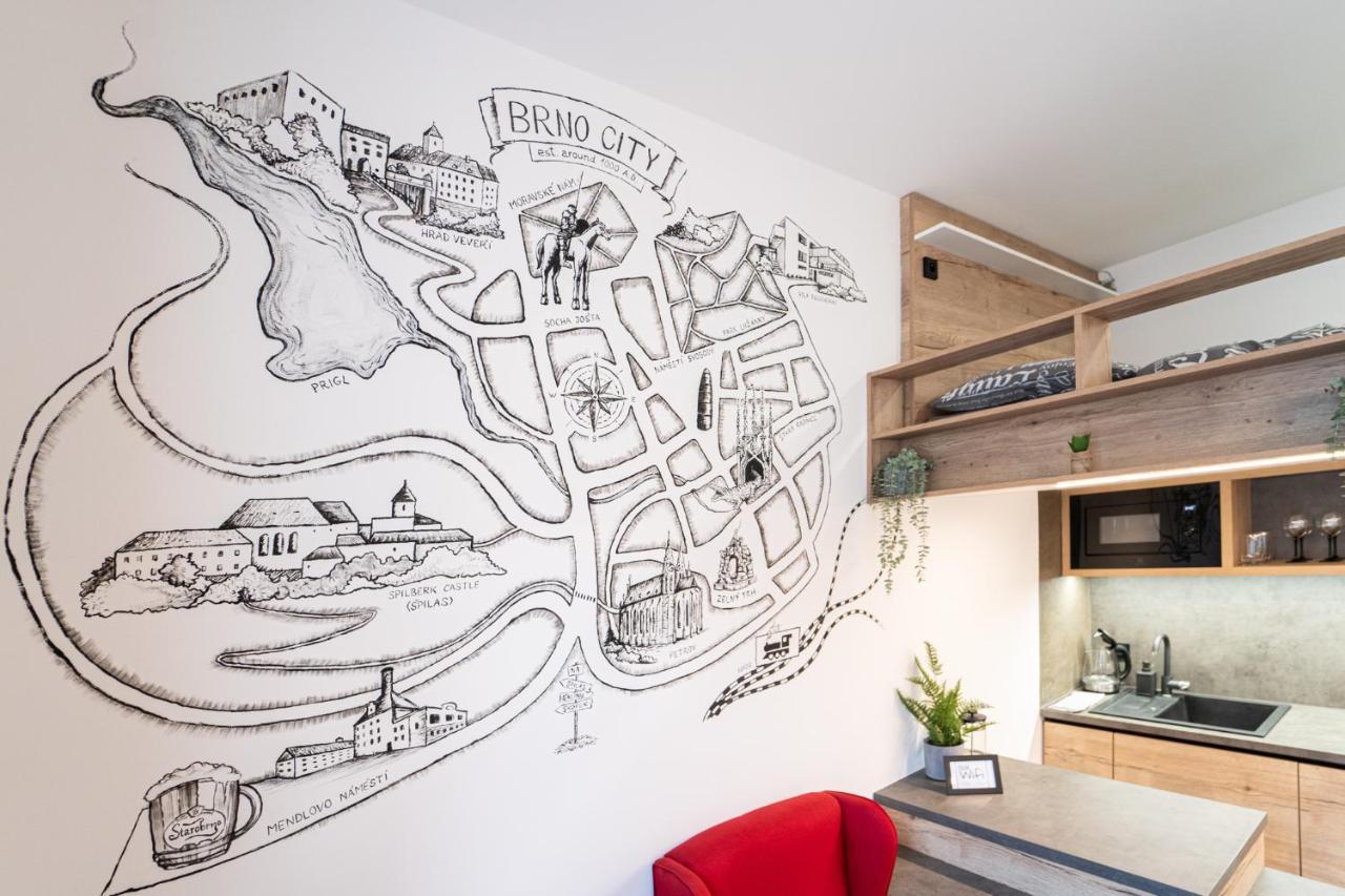 Brno City Apartment Near Malinovskeho Square Kültér fotó